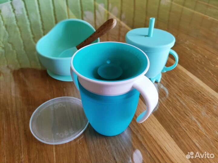 Детская посуда для прикорма, поильник