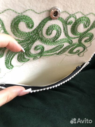 Клатч ручная работа