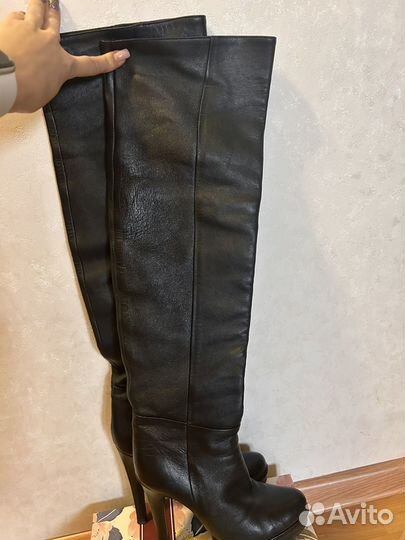 Сапоги ботфорты