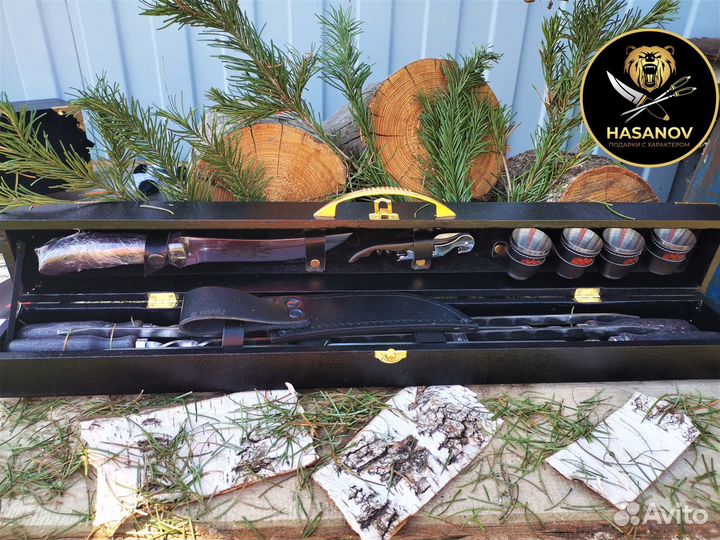 Подарочный набор шампуров 