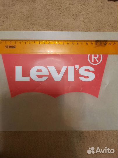 Levi's термонаклейка