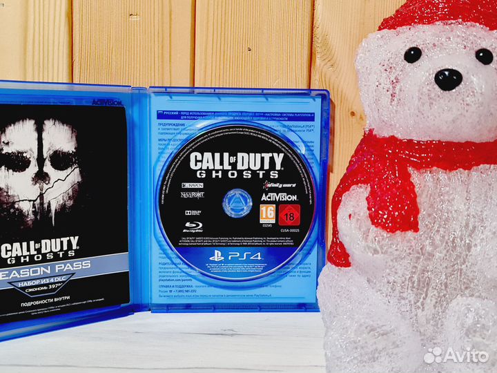 Игра Call Of Duty Ghosts PS4 (бу)