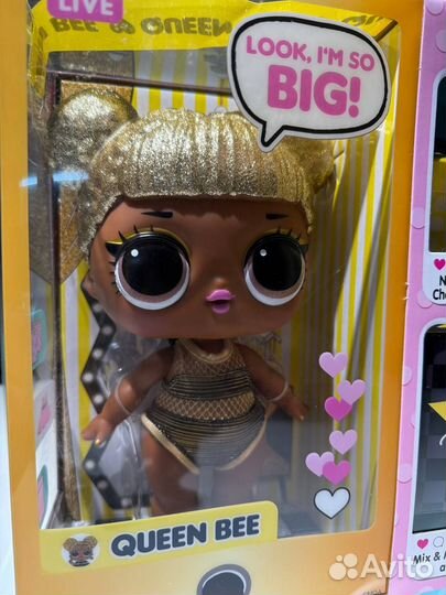 Кукла LOL Surprise Big Baby Queen Bee Пчелка Пупс