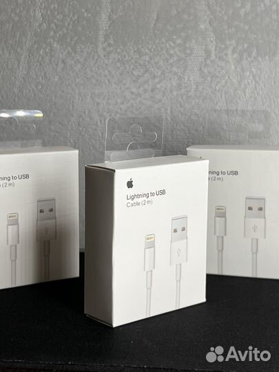 Кабель apple lightning usb оригинал чип