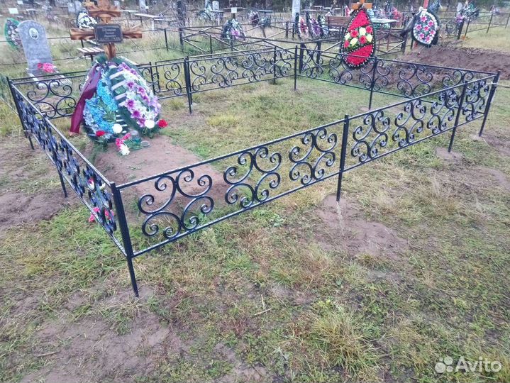 Благоустройство могил,оградки,памятник, все услуги