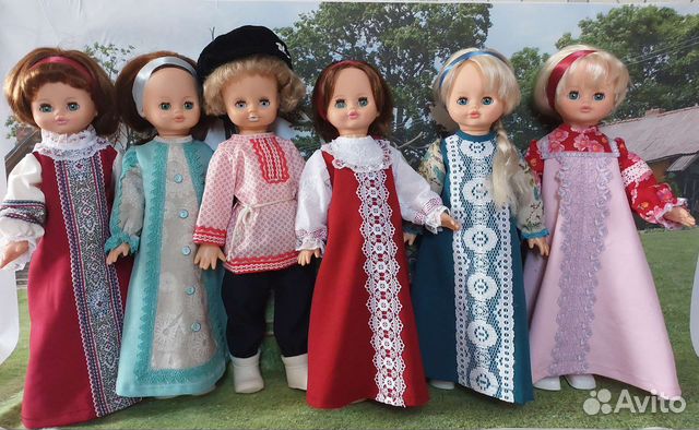 Одежда для кукол русский костюм