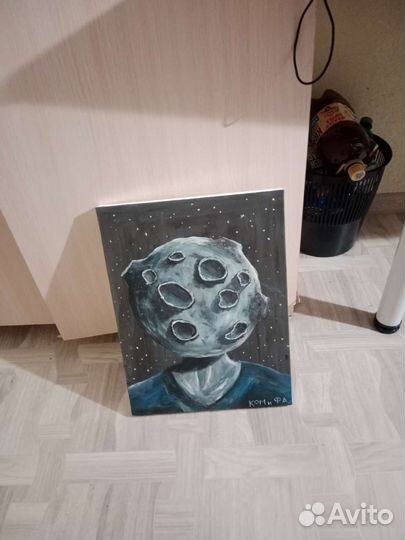 Картина гуашью