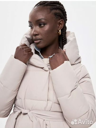 Пуховик зимний длинный M (44-46) новый