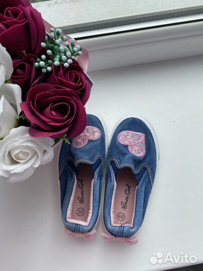 Слипоны (макасины) для девочки