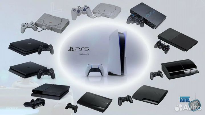 Шикарный ассортимент PS 3/PS 4 Slim/PS 4 PRO/PS 5
