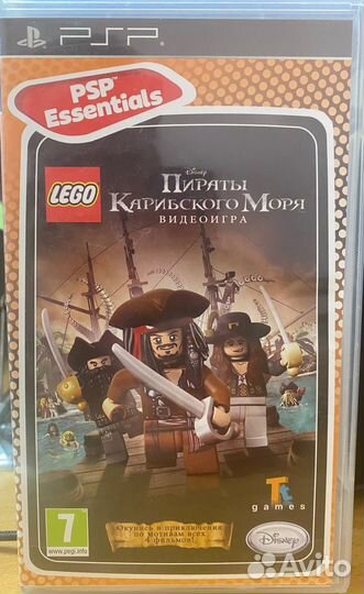 Lego Пираты карибского моря для PS Portable (PSP)
