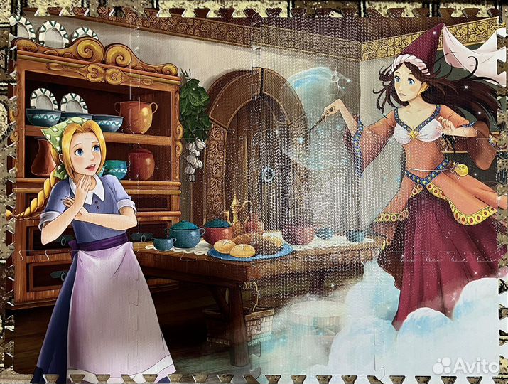 Мягкий коврик пазл