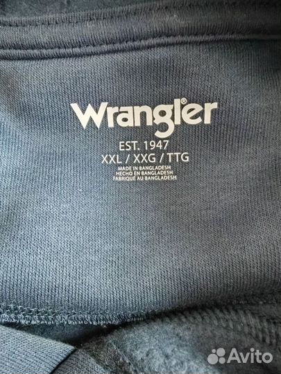 Худи Wrangler XXL, привез из Америки