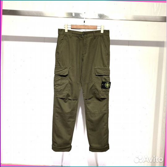 Широкие карго штаны Stone Island (Artikle товара: 26246)