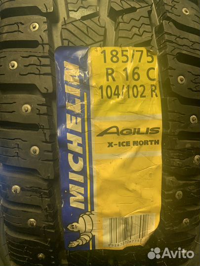 Michelin Agilis X-Ice North 185/75 R16C 102R