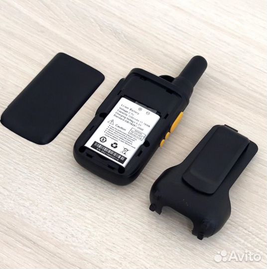 Легкая рация с наушником, комплект 2 штуки