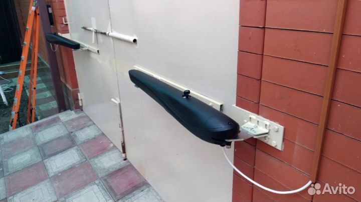 Автоматика для распашных ворот под ключ