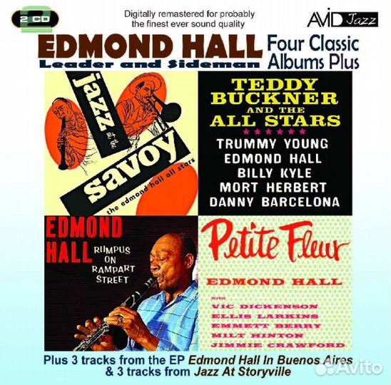 Edmond Hall (1901-1967) - Four Classic Albums Plus