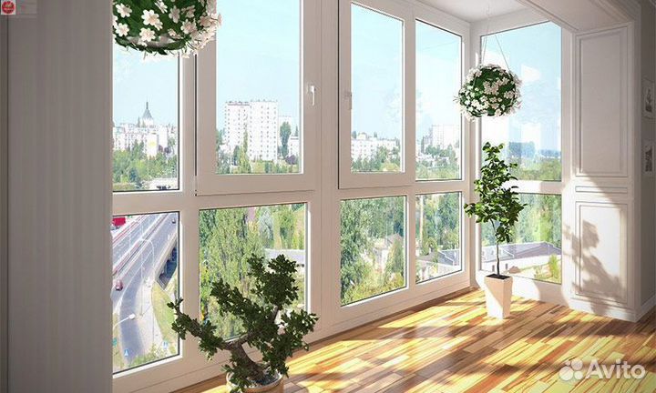 Пластиковые окна в лоджию