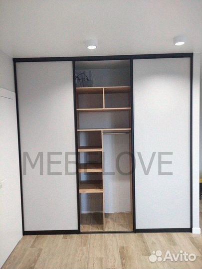 Шкаф купе встроенный на заказ от производителя