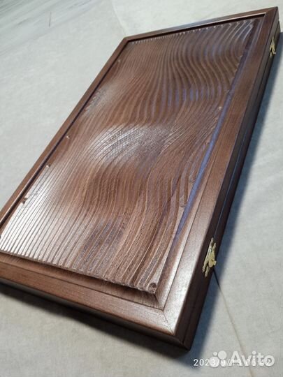 Нарды резные Аква, большие