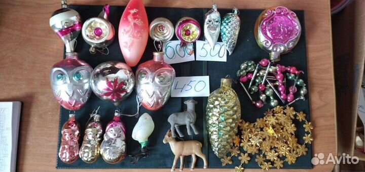 Елочные игрушки СССР