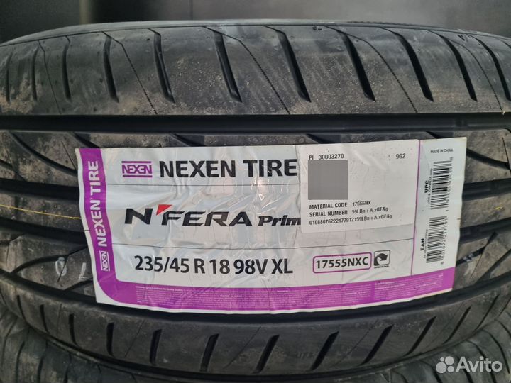 Nexen N'Fera Primus V 235/45 R18 98V