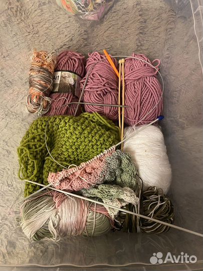 Пряжа спицы