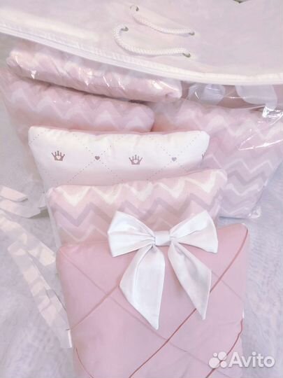 Бортики в кроватку для новорожденных