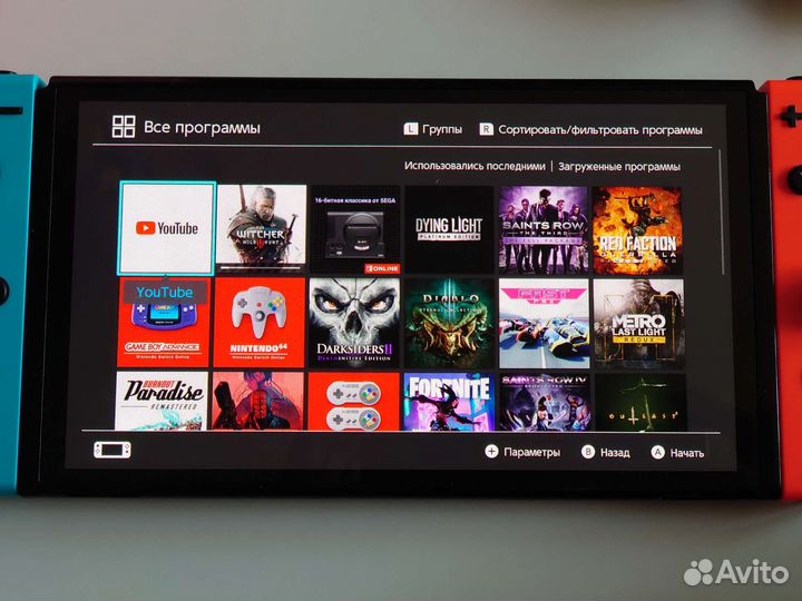 Nintendo switch oled +игры+256gb+чехол