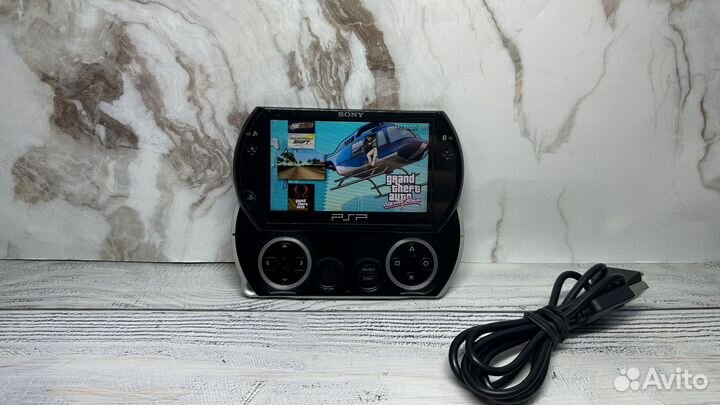 Игровая приставка psp go 16gb с играми