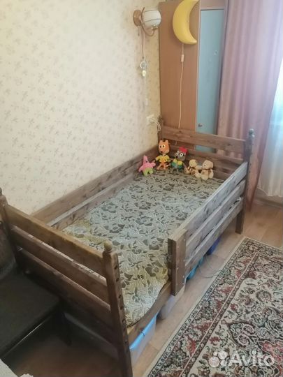 Детская кровать от 3 лет с матрасом 160