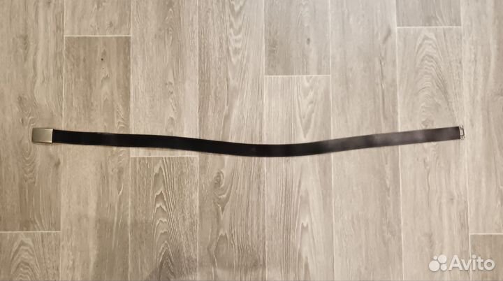 Ремень брючный кожаный армии Бундесвер с пряжкой