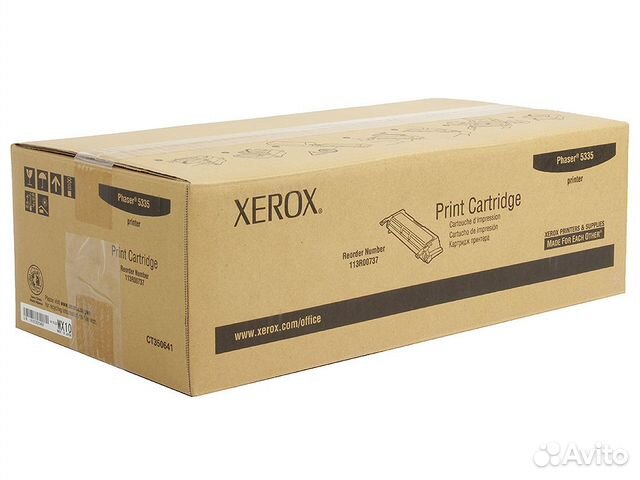 Оригинальный картридж Xerox 113r00737. Новый
