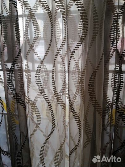 Тюль высота 180см