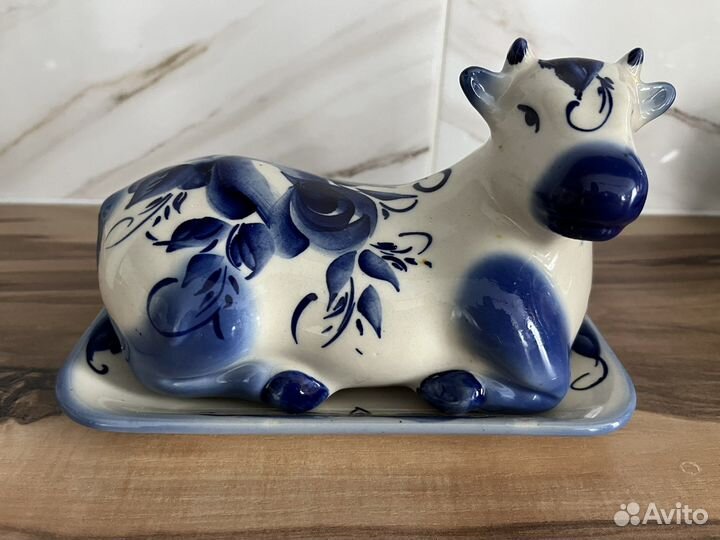 Масленка фарфор