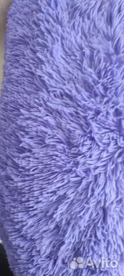 Плед пушистый травка