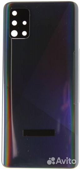 Задняя крышка для Samsung A515F A51 4G Черная (Со