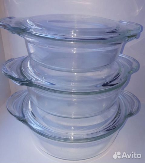 Стеклянная посуда для свч и запекания