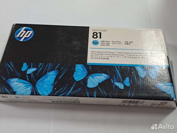 Печатающая головка hp 81 C4954A