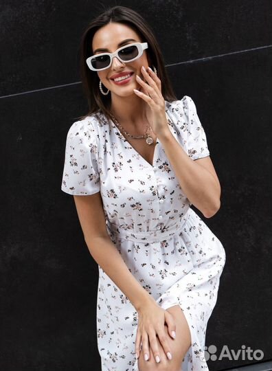 Платье женское миди 52 на подкладе