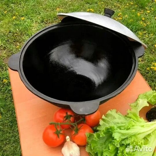 Афганский, узбекский казан. Мангал. Шампура