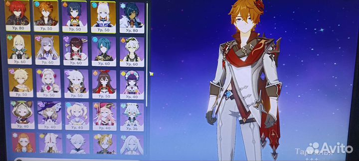 Акриловые фигурки Геншин