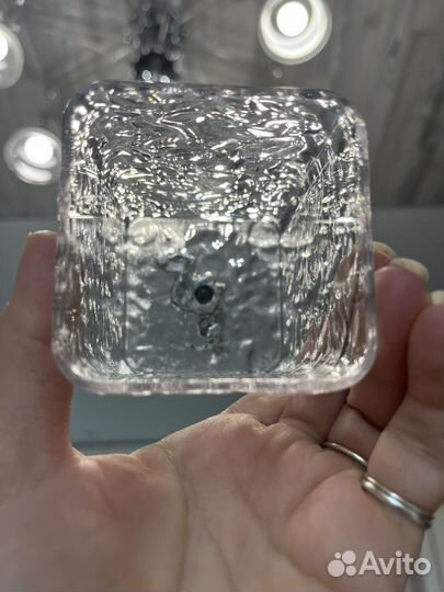 Подставка для зубочисток и ватных палочек с зайкой