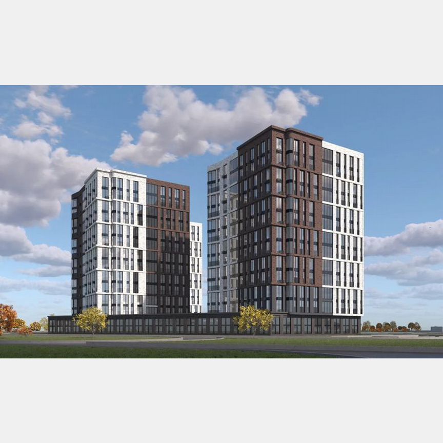 2-к. квартира, 57,4 м², 7/13 эт.