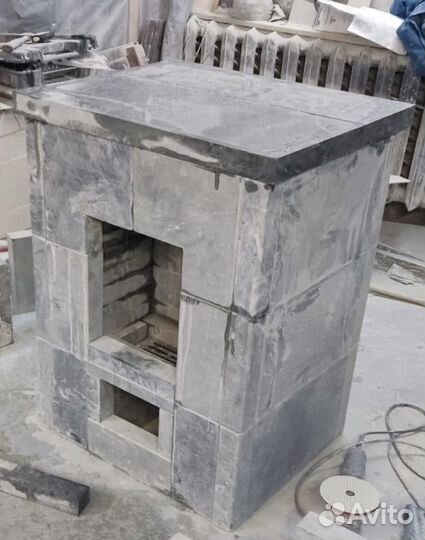 Камин теплонакопительный