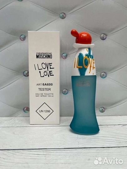 Moschino love love тестер