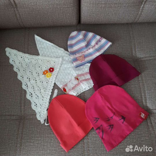 Детские шапочки для девочек