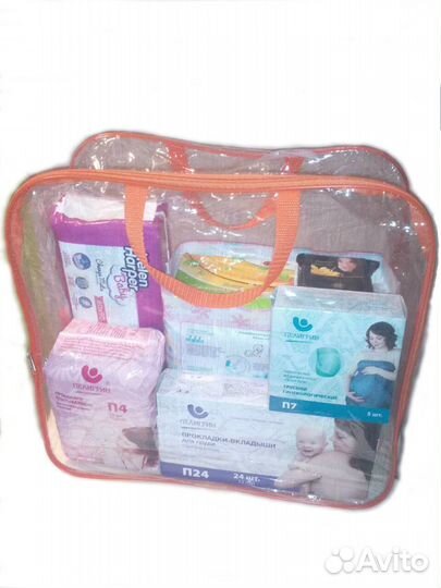 Готовая сумка в роддом