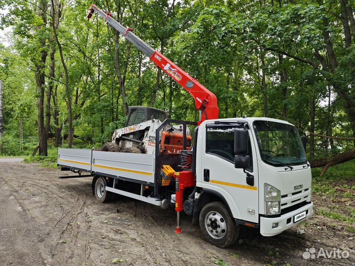 Isuzu NQR90 с КМУ, 2017